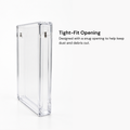 Premium Slab Guard Acrylic Case PSA Metal Guards Clear Display Curved Edge UV Protection
