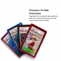 Premium Metal Slab Guard for PSA Slabs Clear Display Case Curved Edge UV Protection