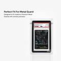 Premium Slab Guard Acrylic Case PSA Metal Guards Clear Display Curved Edge UV Protection