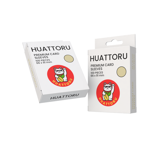 Premium Playing Card Sleeves (Custard Milk)